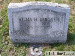 Wilma H Imboden