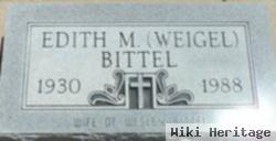 Edith M Weigel Bittel