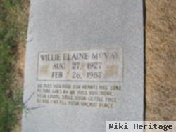 Willie Elaine Mcvay