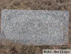 Oliver D. "dud" Runnels