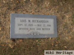 Lois Marie Richardson