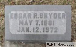 Edgar R Snyder