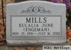Eulalia June Engeman Mills