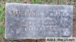 Margaret L Crank