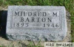 Mildred M Barton