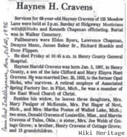 Haynes Harold Cravens