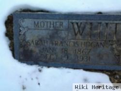 Sarah Frances "fanny" Hogan Whitlock