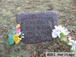 Elizabeth Jane "janie" Mccabe