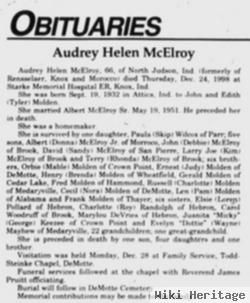 Audrey Helen Mcelroy