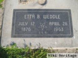 Etta B. Weddle