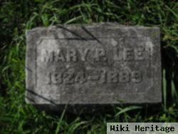 Mary Peck Wheeler Lee