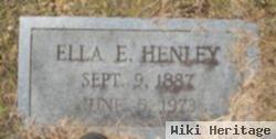 Sarah Elizabeth "ella" Brock Henley