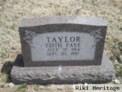 Edith Faye Taylor