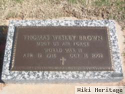 Thomas Wesley Brown