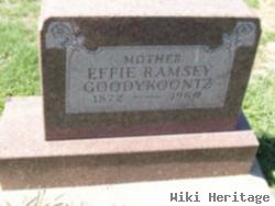 Effie Ramsey Goodykoontz