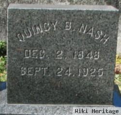 Quincy B Nash