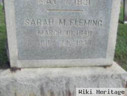 Sarah M. Harbison Fleming