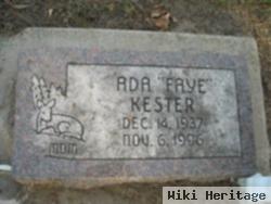 Ada "faye" Kester