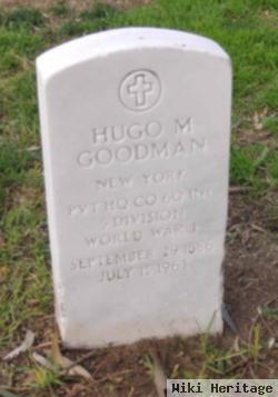 Pvt Hugo M Goodman