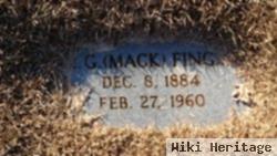 Mccarl Grover "mack" Finger