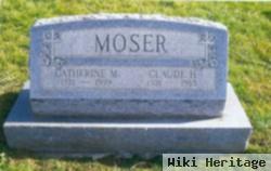 Claude H Moser, Sr