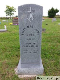 Eliza Mary Jane Owens Chapman