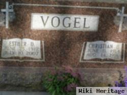 Christian Henry "chris" Vogel
