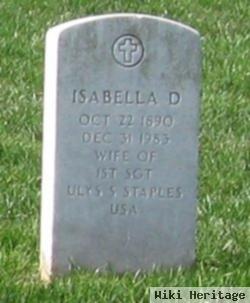 Isabella D Staples