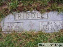 Ira Sheridan Riddle