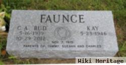 C. A. "bud" Faunce