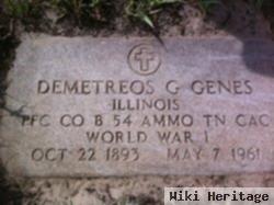 Demetreos G "james" Genes