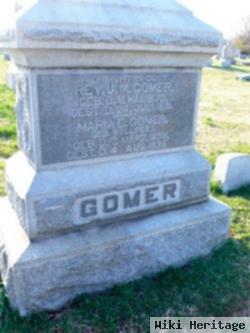 Rev J. M. Gomer