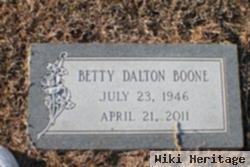 Betty Dalton Boone