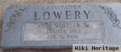 John Wheeler Lowery, Sr