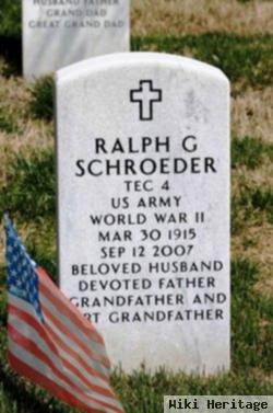 Ralph G Schroeder