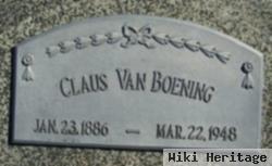 Claus Van Boening