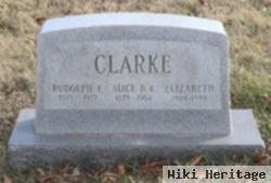 Alice B K Clarke