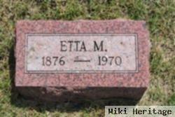 Etta M Brammer