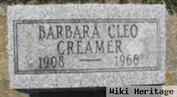 Barbara Cleo "cleo" Cook Creamer