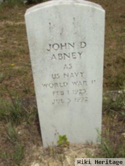 John Dixon Abney, Jr