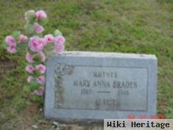 Mary Anna Ganzauge Braden