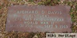 Richard D Davis