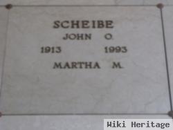 John O. Scheibe