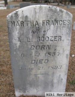 Martha Ann Frances Taylor Boozer