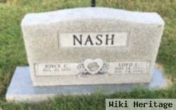 Loyd E Nash