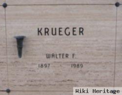 Walter F Krueger