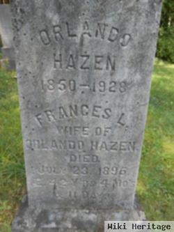 Frances Lois Hammond Hazen