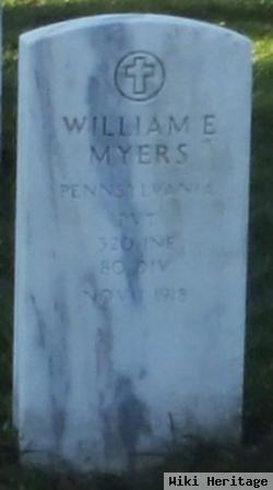 Pvt William E Myers