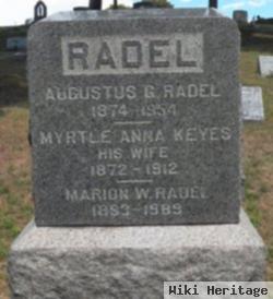 Marion W Radel