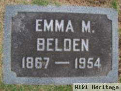 Emma M Belden